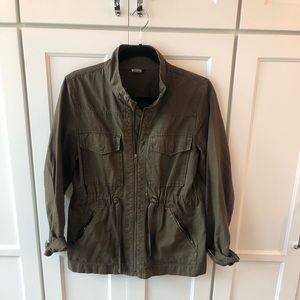 J Crew Army Green Jacket - Small